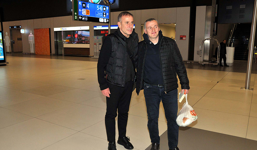 Trabzonspor Teknik Direktörü Abdullah Avcı İstanbul'da!
