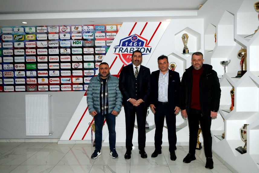 Trabzonspor Yönetimi’nden 1461 Trabzon’a ziyaret