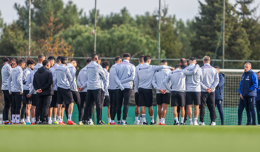 Trabzonspor’da Alanyaspor maçı hazırlıkları başladı