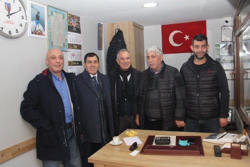 TTB Başkanlarından üyelere ziyaret