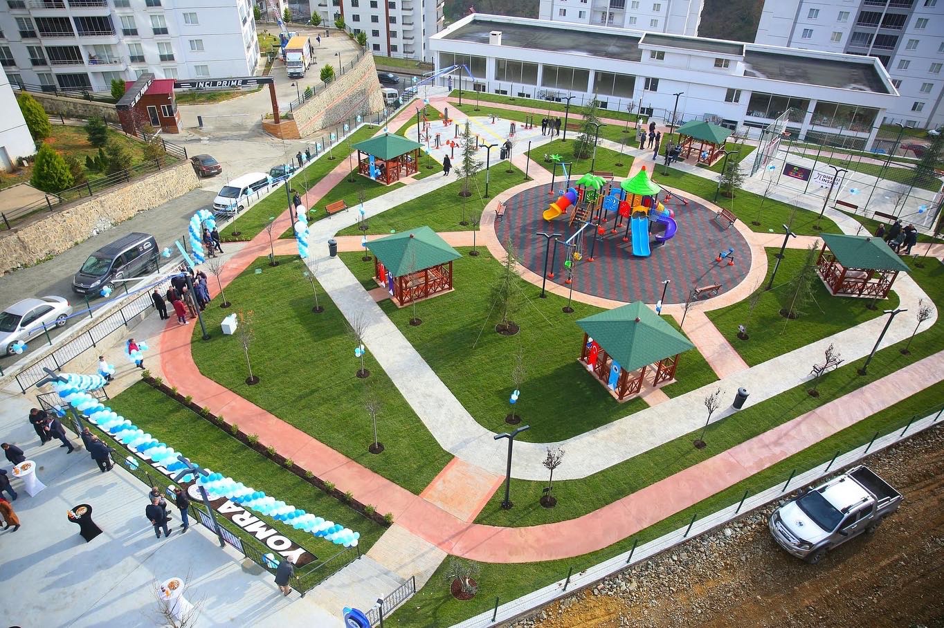 Trabzon'da Mustafa Çam Parkı hizmete açıldı 
