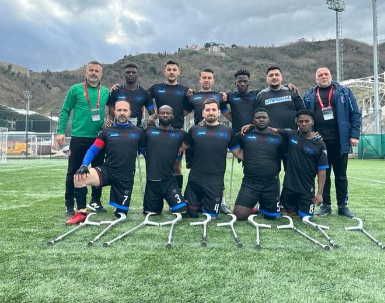 Ortahisar Belediyesi Ampute takımı farklı geçti