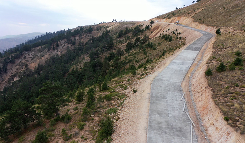 Yeşil Yol Projesi'nde standardı yükseltilmiş yol ağı çoğalıyor