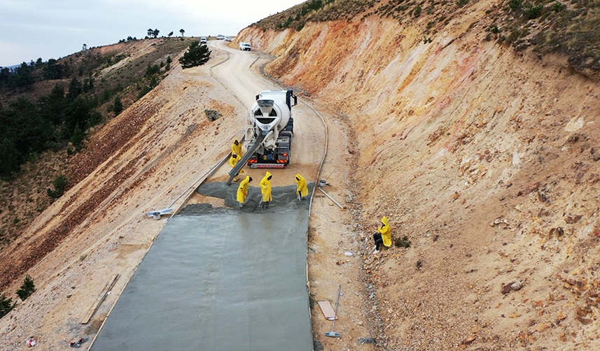 Yeşil Yol Projesi'nde standardı yükseltilmiş yol ağı çoğalıyor