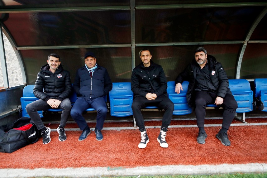 Yusuf Yazıcı 1461 Trabzon’un antrenmanında