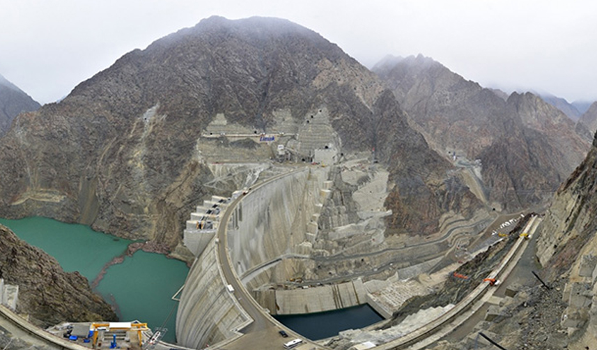 Yusufeli Barajı'nda su seviyesi 58,6 metreye ulaştı