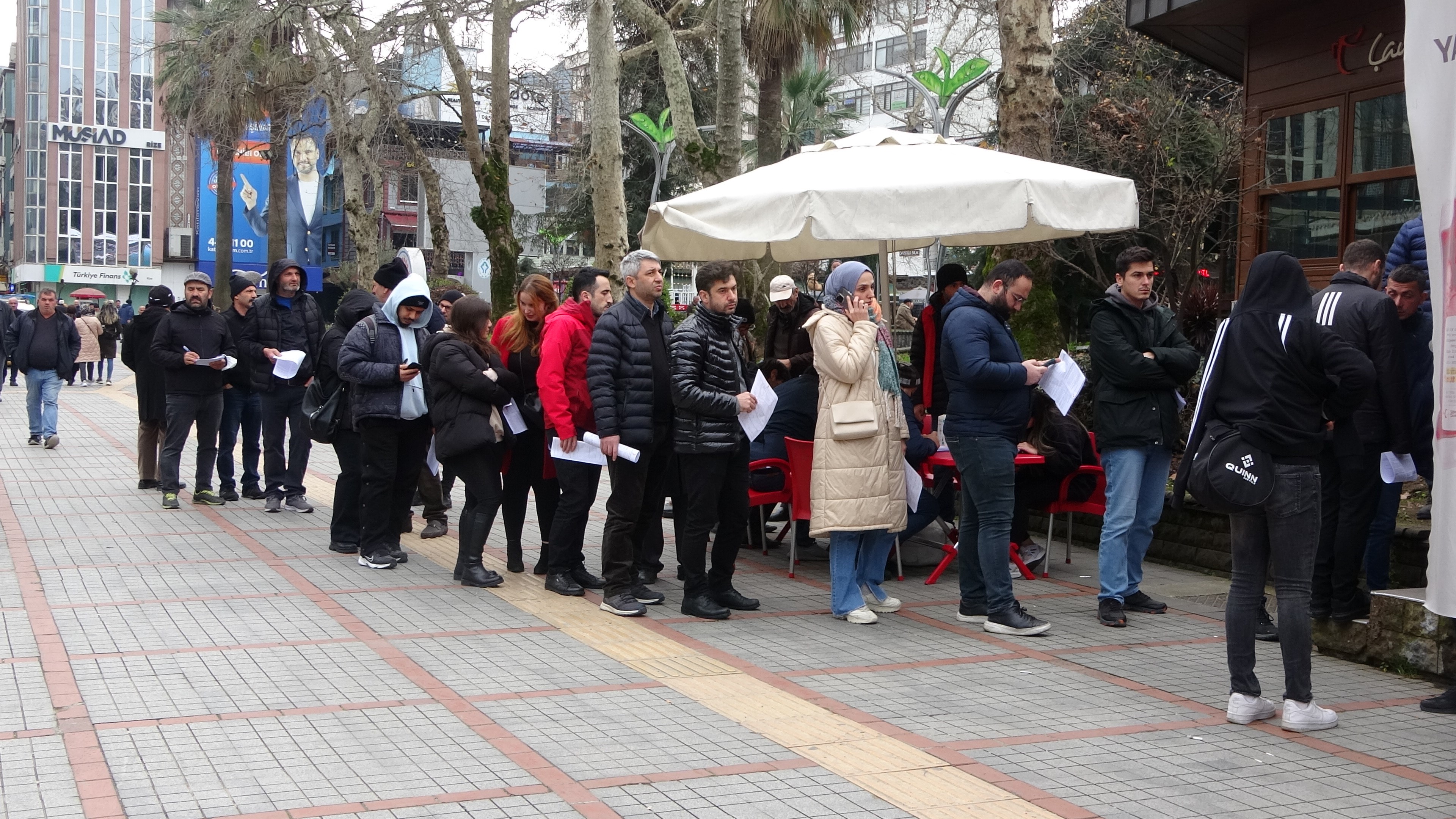 Rize'de deprem bölgeleri için kan seferberliği