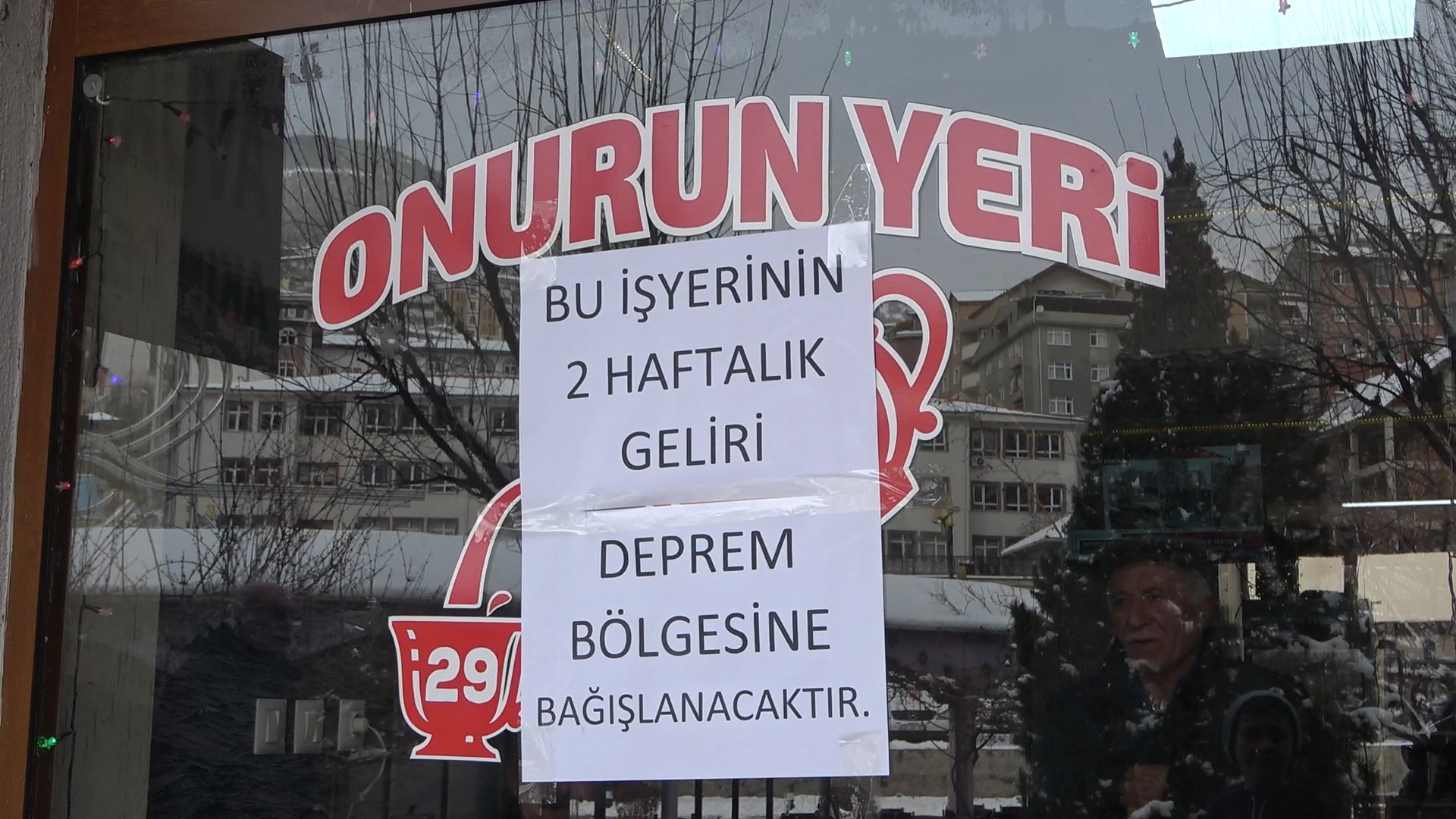 Gümüşhaneli esnaf 2 haftalık gelirini deprem bölgesine bağışlayacak