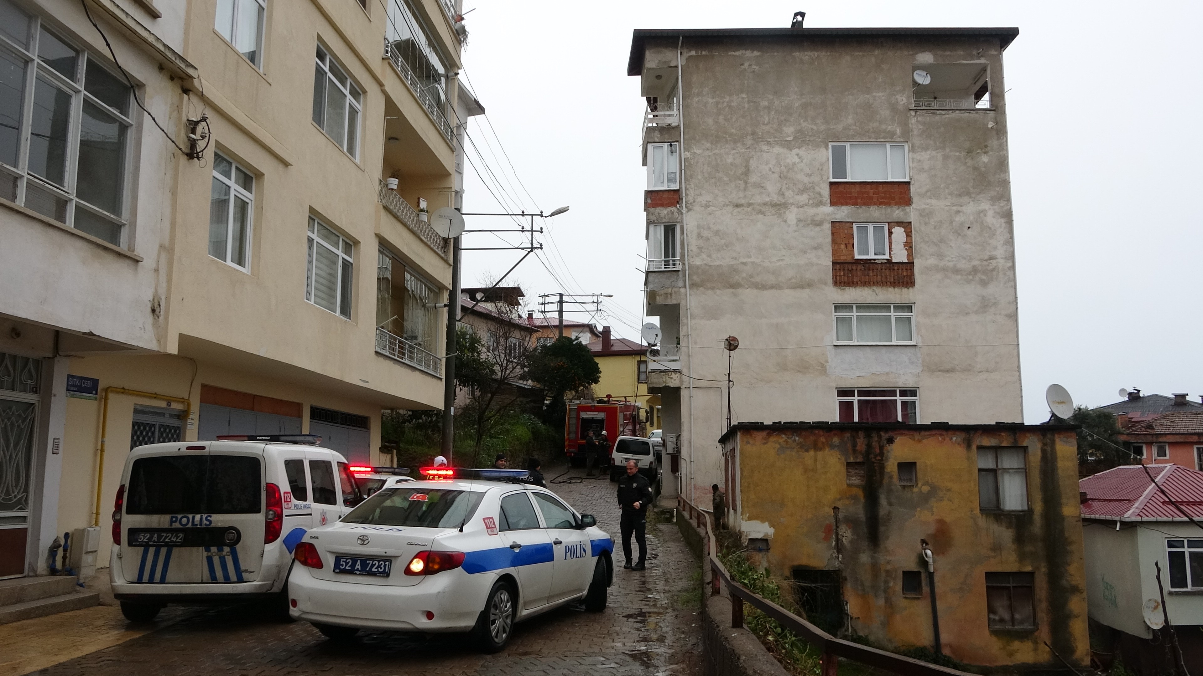 Ordu'da itfaiye ekipleri harekete geçti! 