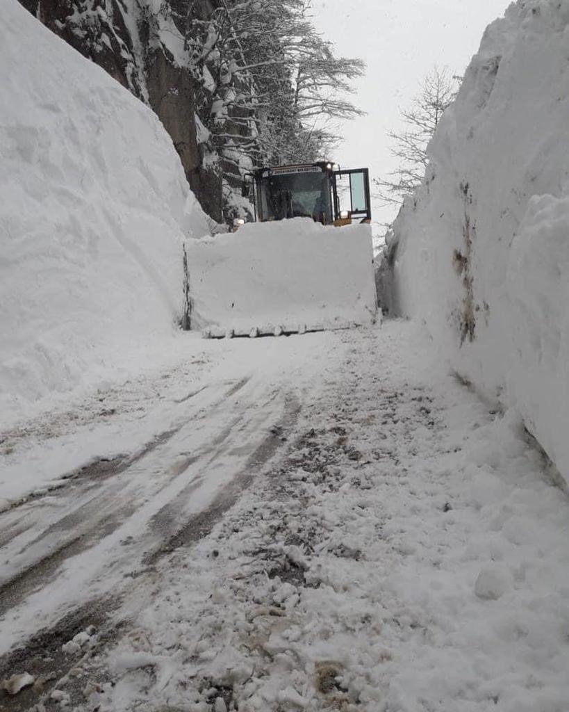 Giresun'da 42 köy yolu kar nedeniyle ulaşıma kapandı