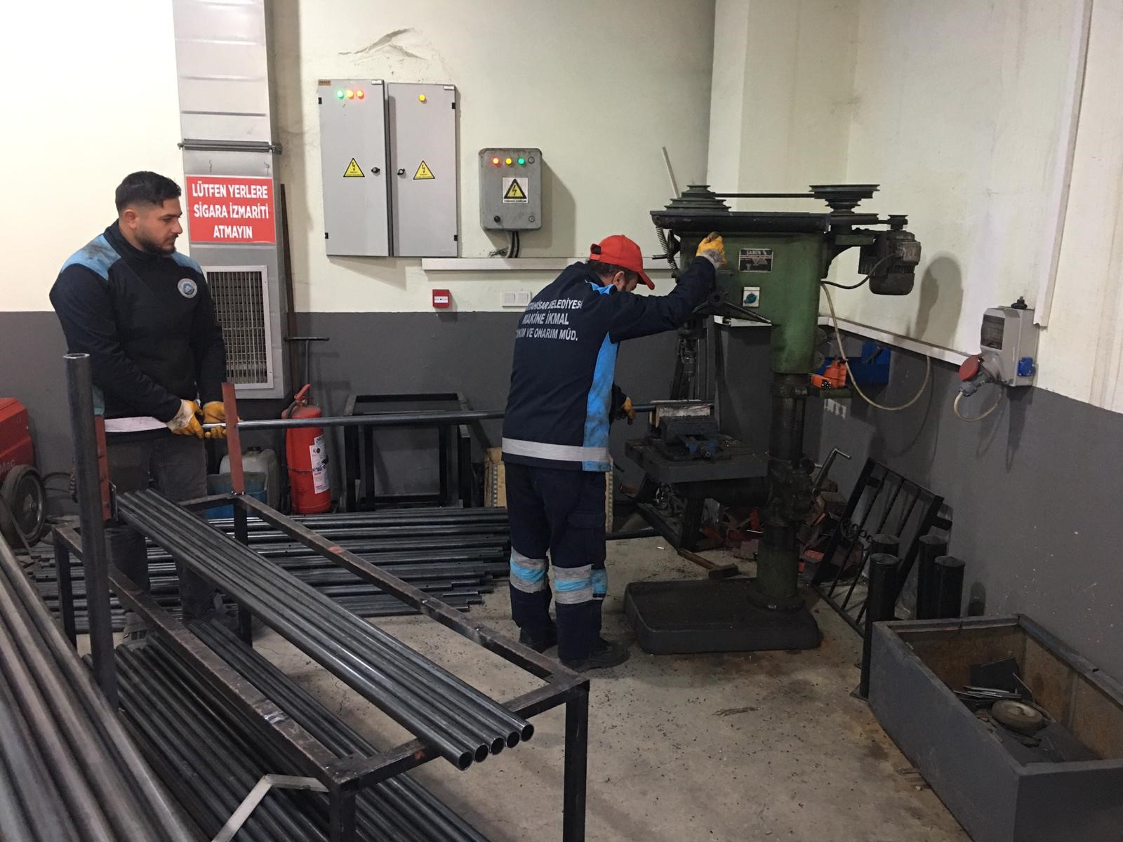 Trabzon Ortahisar Belediyesi depremzedeler için kışlık çadır üretiyor!