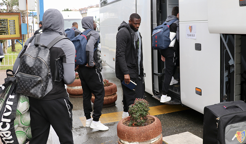 Basel kafilesi Trabzon'a geldi