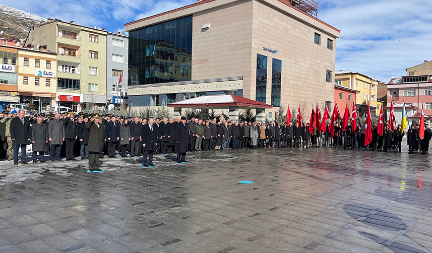 Bayburt'un düşman işgalinden kurtuluşunun 105. yıl dönümü kutlandı