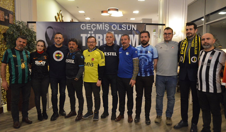 Denizli'de Karadenizliler Derneği 4 büyük takım derneklerini bir arada topladı