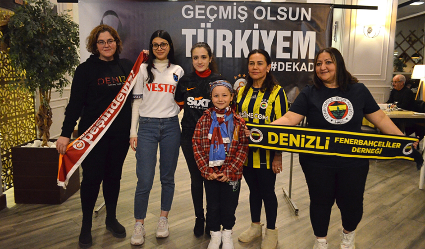 Denizli'de Karadenizliler Derneği 4 büyük takım derneklerini bir arada topladı