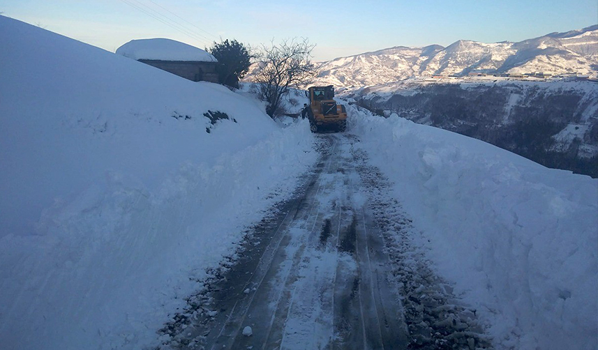 Doğu Karadeniz'de 110 köy yoluna ulaşım sorunu devam ediyor