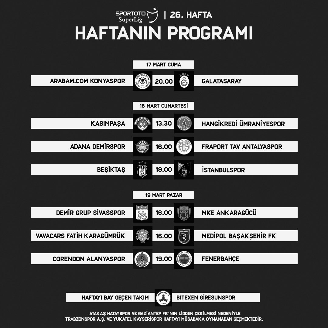 Süper Lig’in başlama tarihi belli oldu!