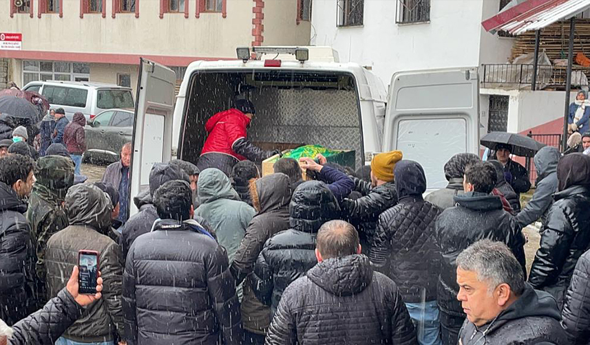 Giresun'da ölü bulunan çiftin cenaze töreni düzenlendi