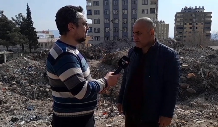 Kahramanmaraş Muhtarlar Derneği Başkanı Halil Tüfenk Haber61’e konuştu! “Tek sıkıntımız çadır”