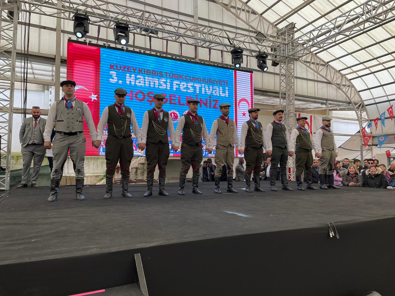 KKTC Cumhurbaşkanı Ersin Tatar’dan Hamsi Festivaline katıldı