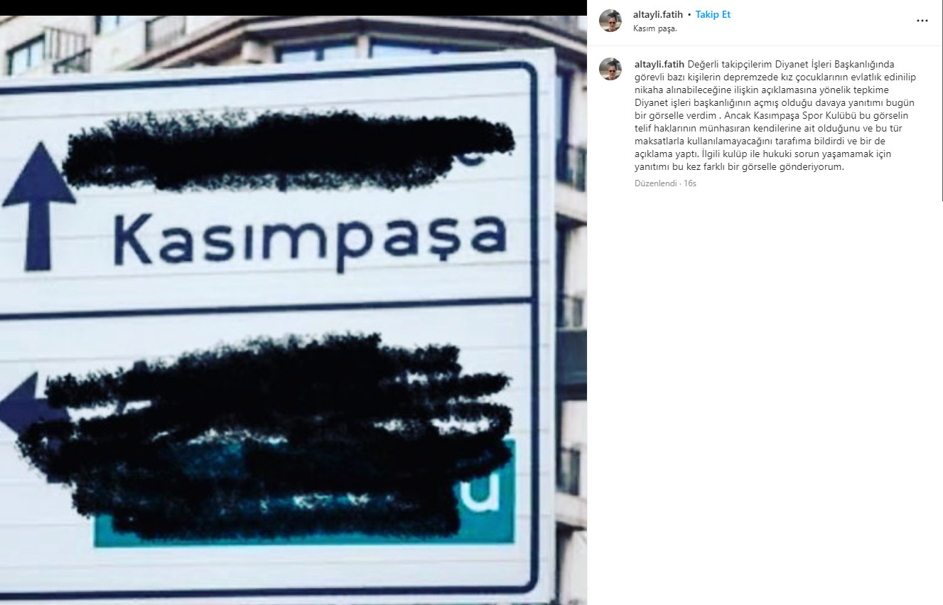 Fatih Altaylı’dan Diyanet’e Kasımpaşalı imalı cevap! Fatih Altaylı kimdir?