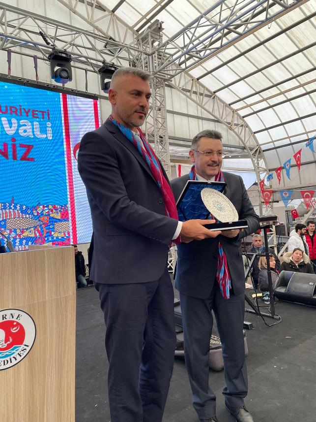 KKTC Cumhurbaşkanı Ersin Tatar’dan Hamsi Festivaline katıldı