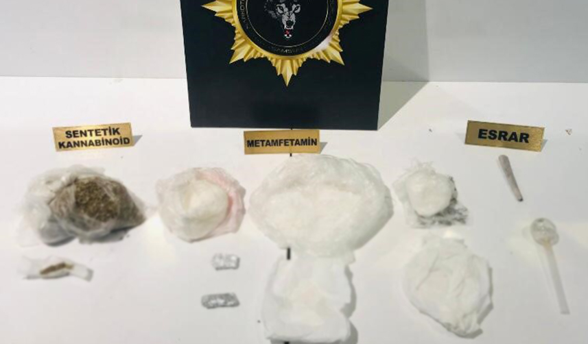 Samsun'da uyuşturucu operasyonları düzenlendi! 5 gözaltı