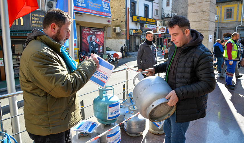 Trabzon, depremzedeler için tek yürek