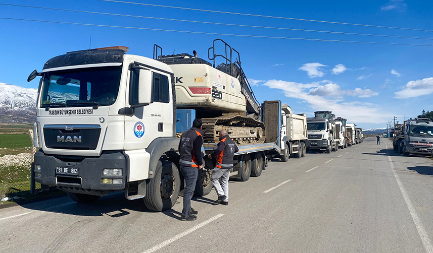 Trabzon, depremzedeler için tek yürek