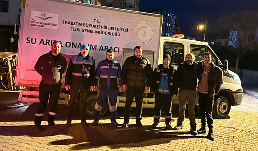 Trabzon, depremzedeler için tek yürek