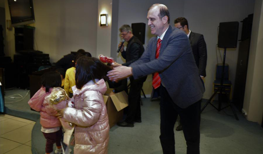 Trabzon’a gelen depremzedelerle KTÜ’de bir araya gelindi
