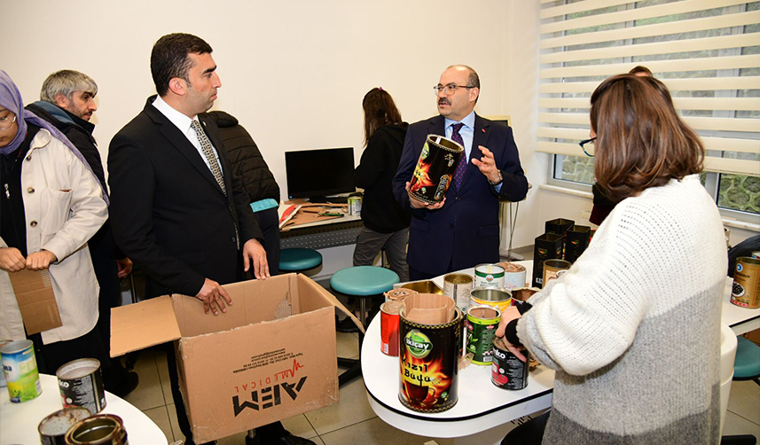 Trabzon'da bilim sanat merkezinden depremzedeler için yürek ısıtan hizmet