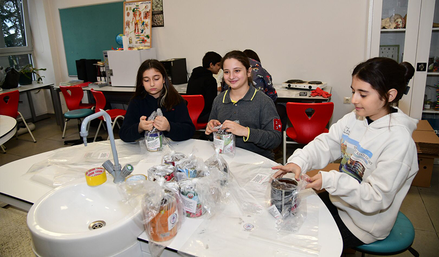 Trabzon'da bilim sanat merkezinden depremzedeler için yürek ısıtan hizmet