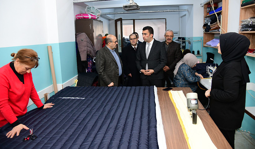 Trabzon'da iyilik seferberliği! Depremzedelere yardım için üretiyorlar