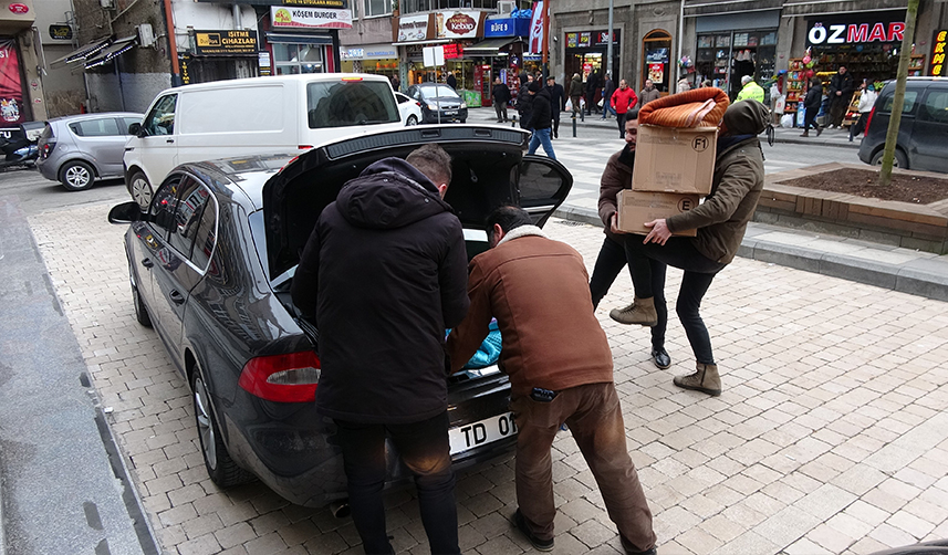 Trabzon'da kan merkezlerinde yoğunluk! Vatandaşlar seferber oldu