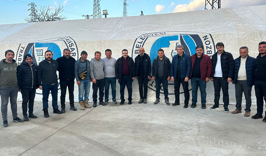 Trabzon'da Ortahisar Belediyesi'nden deprem bölgesine çadır yardımı