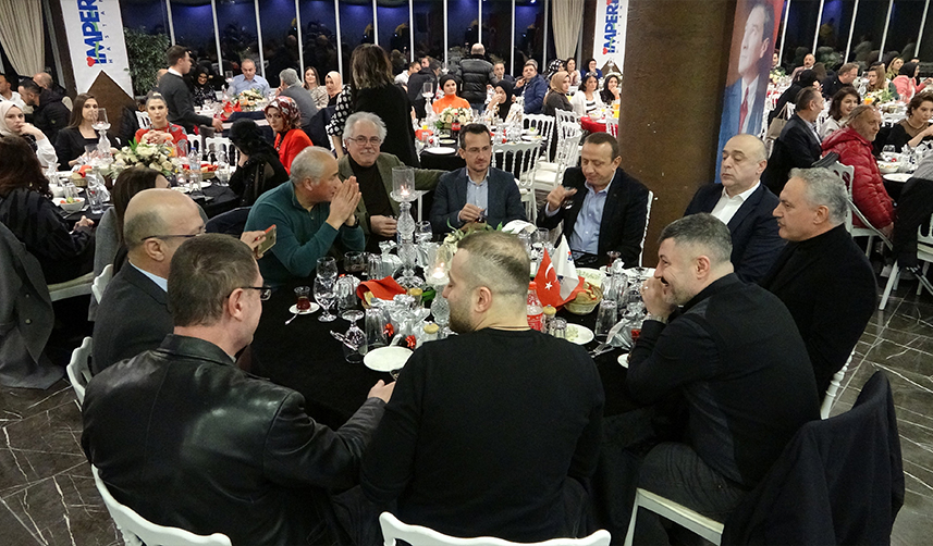 Trabzon'da Özel İmperial Hastanesi ailesi moral gecesinde bir araya geldi