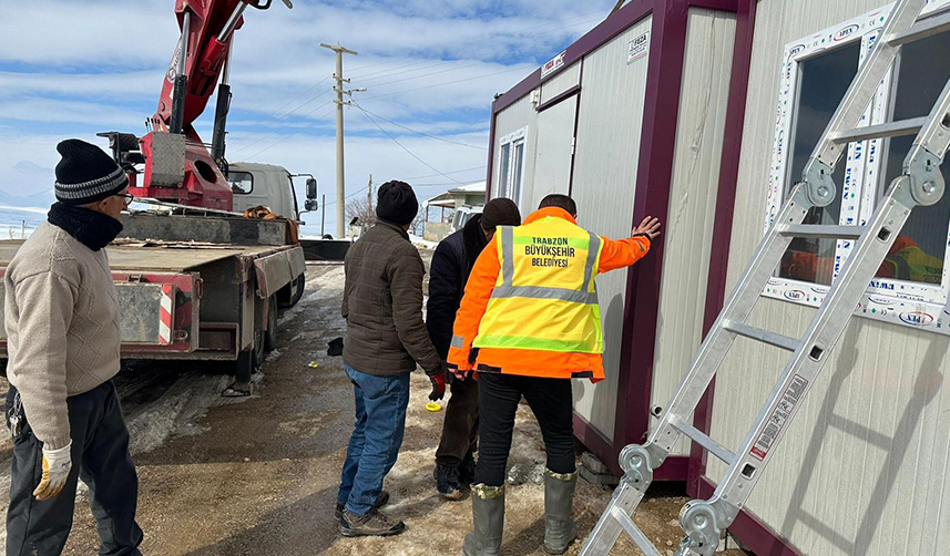 Trabzon'da tüm imkanlar kardeş şehir Kahramanmaraş için seferber