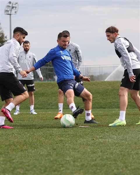 Trabzonspor’un Basel maçı hazırlıkları devam ediyor