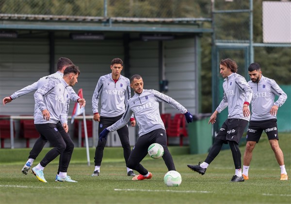 Trabzonspor’un Basel maçı hazırlıkları devam ediyor