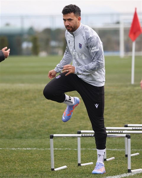 Trabzonspor’un Basel maçı hazırlıkları devam ediyor