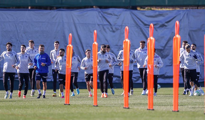 Trabzonspor, Basel ile rövanşa hazırlanmaya başladı