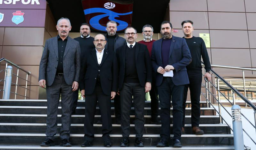 Vali Ustaoğlu'ndan Trabzonspor'a ziyaret