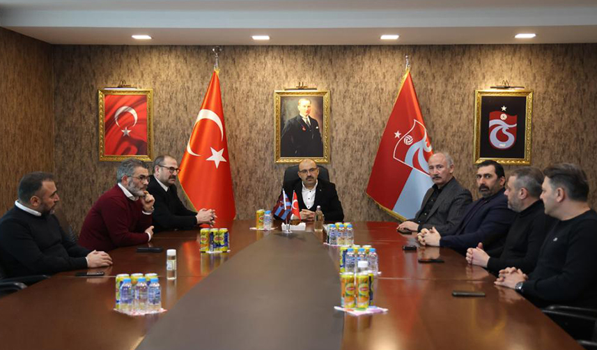 Vali Ustaoğlu'ndan Trabzonspor'a ziyaret