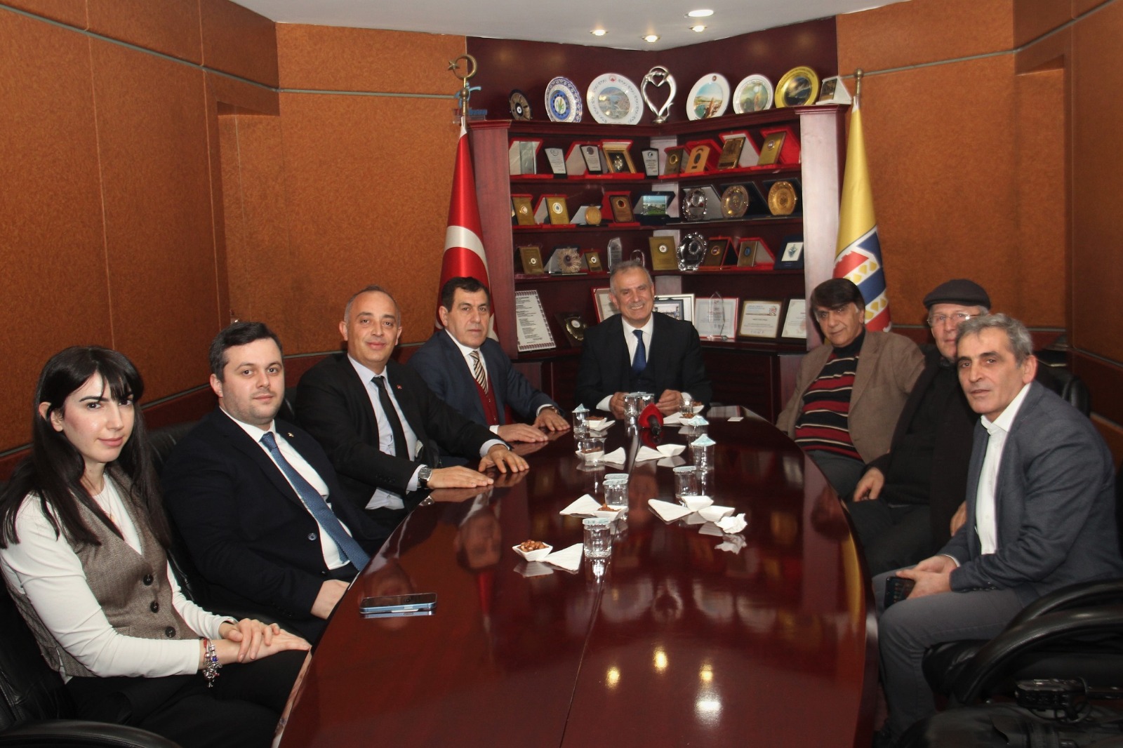 Vatan Partisi Heyetinden borsaya ziyaret