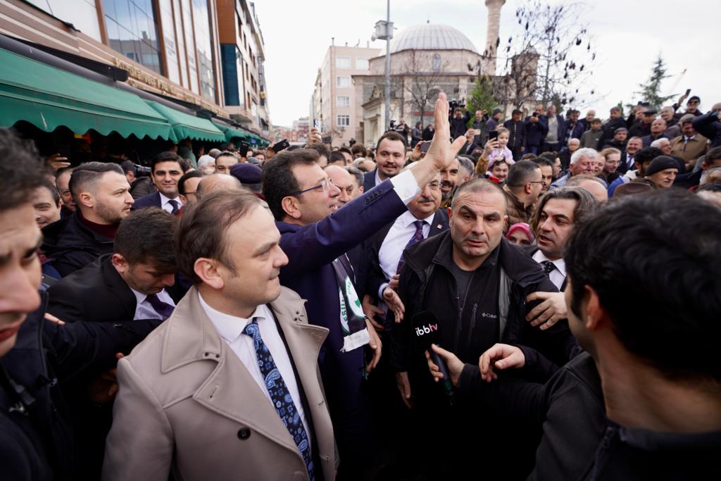Ekrem İmamoğlu Giresun'da vatandaşlarla buluştu