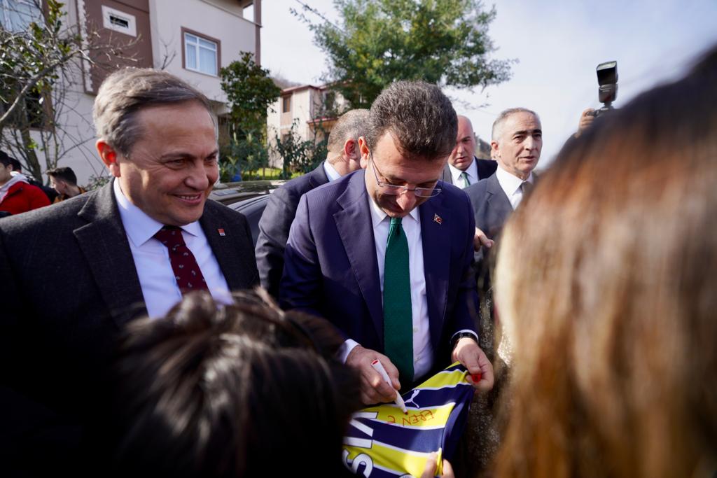 Ekrem İmamoğlu Giresun'da vatandaşlarla buluştu