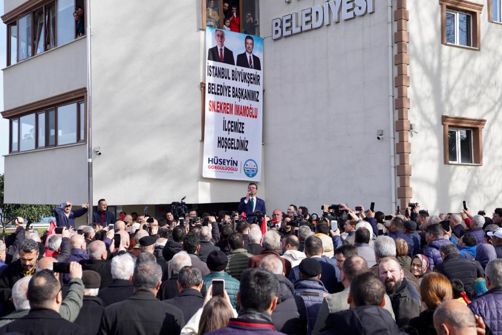 Ekrem İmamoğlu Giresun'da vatandaşlarla buluştu