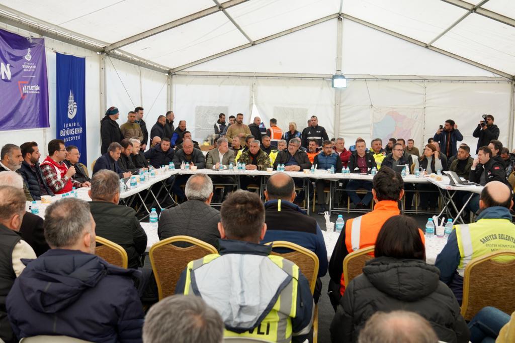 İBB Hatay'da koordinasyon toplantısı düzenledi