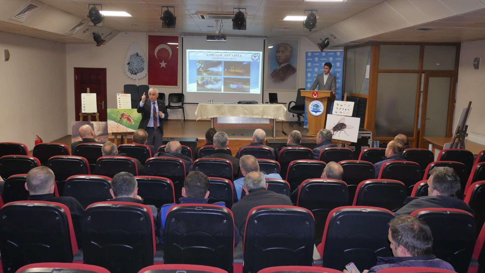 Büyükşehir'den ilçe belediyelerine vektörle mücadele eğitimi